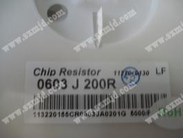 芯片電阻 Chip Resistor 0603 J200R