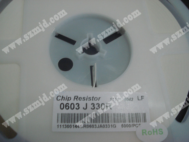 芯片電阻 Chip resistor  0603 J 330R